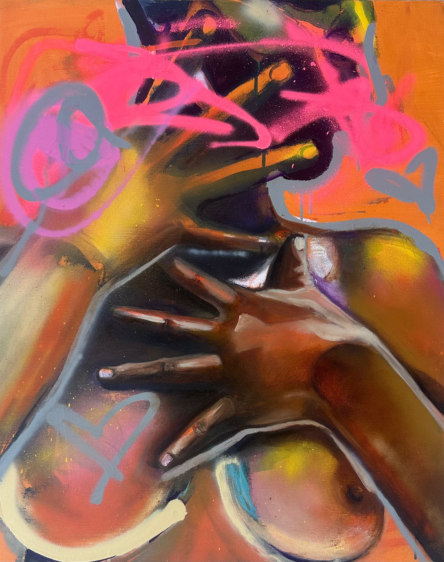 Fleeting Veil 24x30 in Original